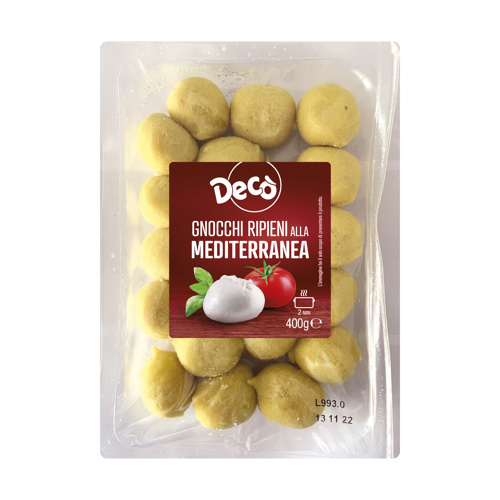 DECO' GNOCCHI RIPIENI ALLA MEDITERRANEA