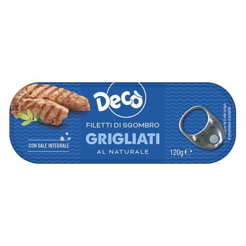 DECO' FILETTI DI SGOMBRO GRIGLIATO NATURALE