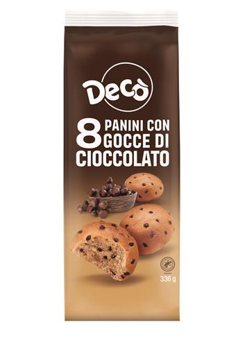 DECO' PANINI CON GOCCE DI CIOCCOLATO