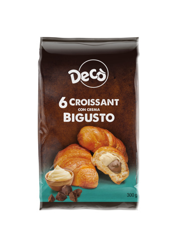 Decò CROISSANT con crema bigusto