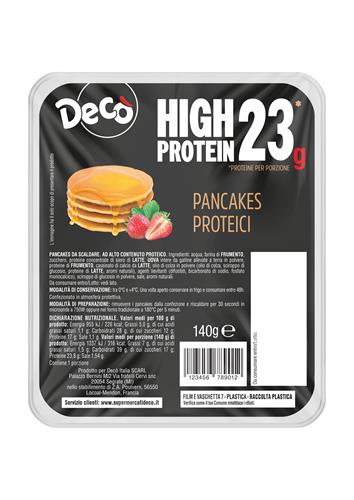 Decò PANCAKES PROTEICI 4x35g