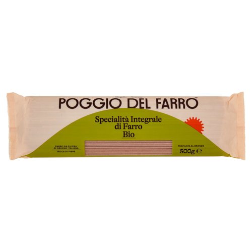 Poggio del Farro Specialità Integrale di Farro Bio Spaghetti 500 g