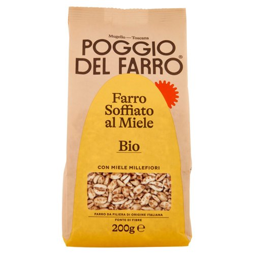 Poggio del Farro Farro Soffiato al Miele Bio 200 g