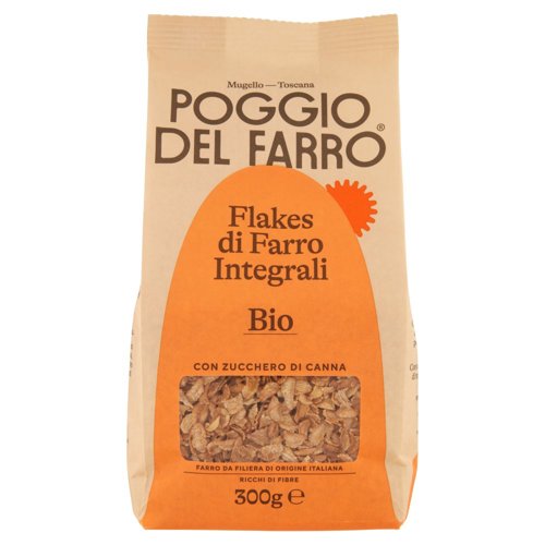 Poggio del Farro Flakes di Farro Integrali Bio 300 g