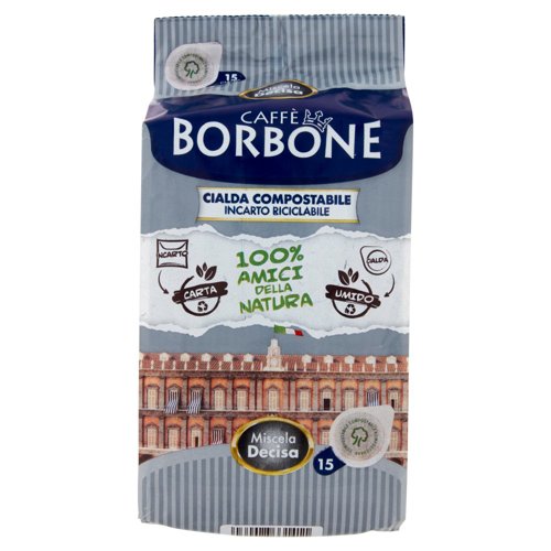 Caffè Borbone Miscela Decisa Cialda Compostabile 15 x 7,2 g