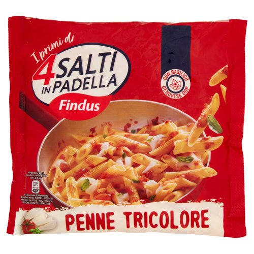 4 Salti in Padella Findus Penne Tricolore 550 g