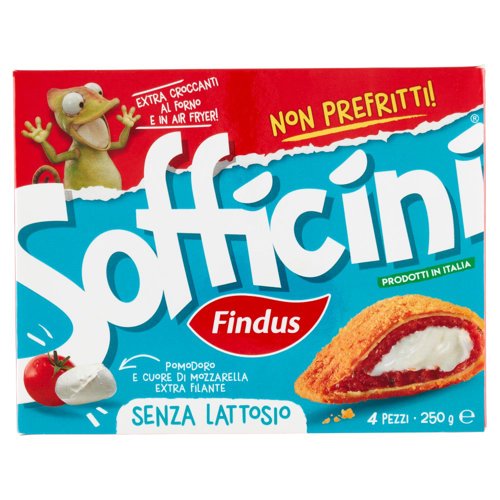 Sofficini Findus 4 Sofficini Pomodoro più Mozzarella Senza Lattosio 250 g