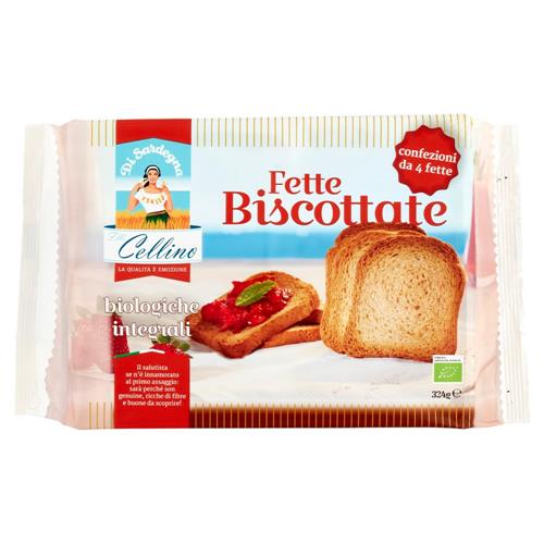 F.lli Cellino Fette Biscottate biologiche integrali 324 g