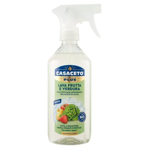 Casaceto Formula Plus Lava Frutta e Verdura 500 ml