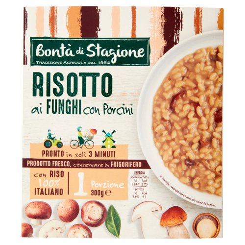 Bontà di Stagione Risotto ai Funghi con Porcini 300 g