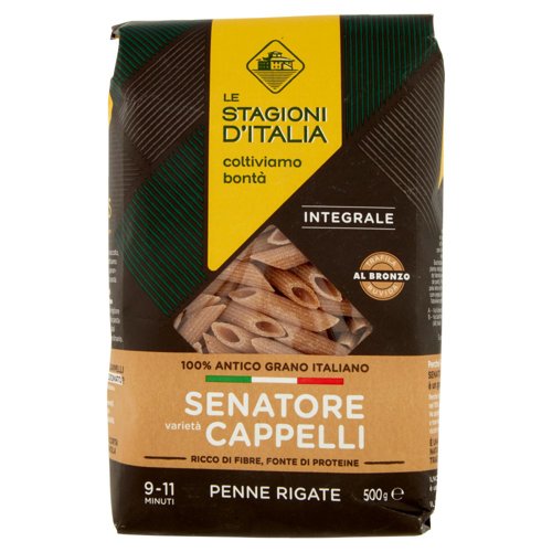 Le Stagioni d'Italia Integrale Senatore varietà Cappelli Penne Rigate N° 132 500 g