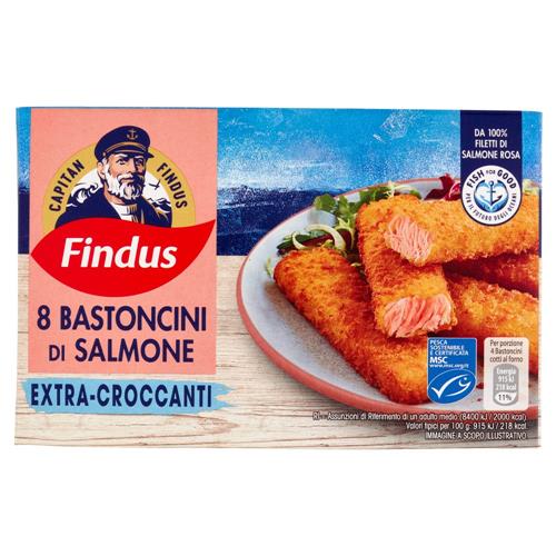 Capitan Findus 8 Bastoncini di Salmone 200 g