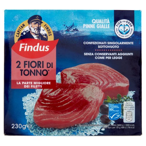 Capitan Findus 2 Fiori di Tonno 230 g