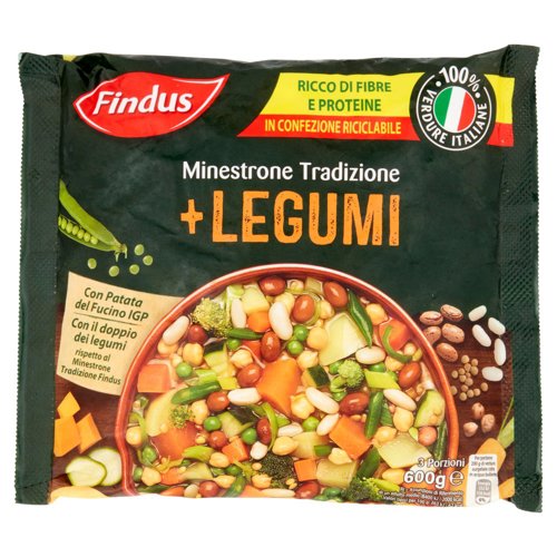 Findus Minestrone Tradizione + Legumi 600 g