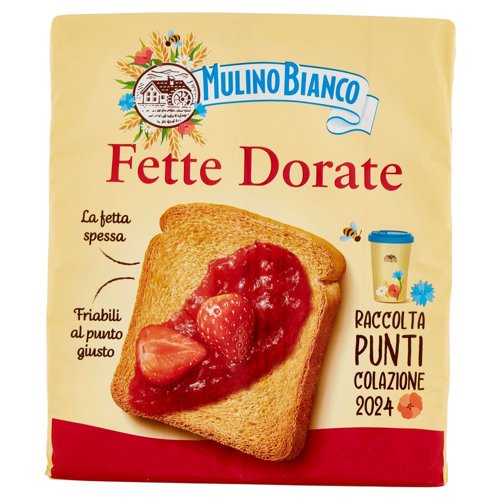 Mulino Bianco Fette Biscottate Dorate 315g