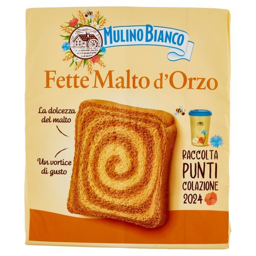 Mulino Bianco Fette Biscottate Malto d'Orzo 315g