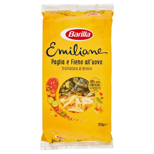 Barilla Emiliane Paglia e Fieno Pasta all'Uovo 250 g