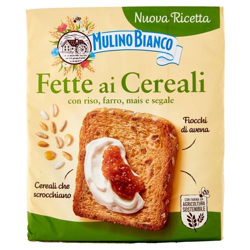 Mulino Bianco Fette Biscottate ai Cereali 315g