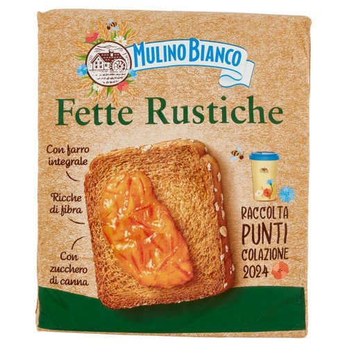 Mulino Bianco Fette Biscottate Rustiche 315g