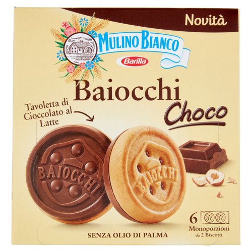 Mulino Bianco Baiocchi Choco 144g