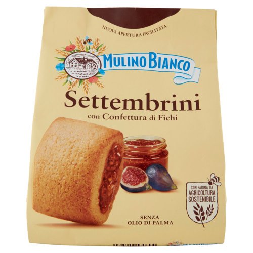 Mulino Bianco Settembrini Biscotti con Confettura di Fichi 300g