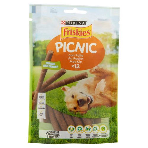 PURINA FRISKIES Picnic Pollo 12 sticks 100 g