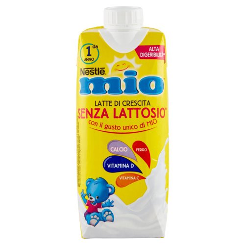 NESTLÉ MIO Latte di Crescita Senza Lattosio Liquido brick 500 ml