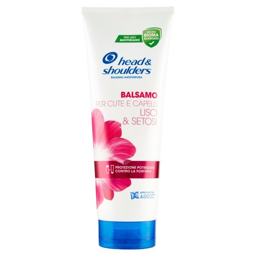 Head & Shoulders Balsamo Antiforfora Lisci & Setosi 220 ml