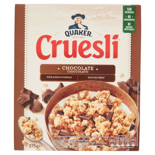 Quaker Cruesli Cioccolato 375 g