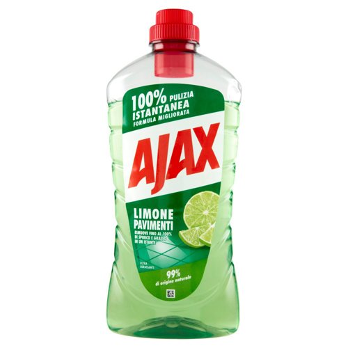 Ajax detersivo pavimenti Limone ultra sgrassante 950 ml