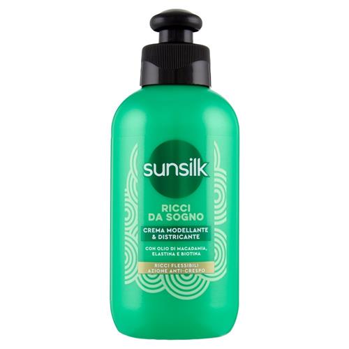 sunsilk Ricci da Sogno Crema Modellante & Districante con olio di Macadamia Elastina e Biotina 200mL