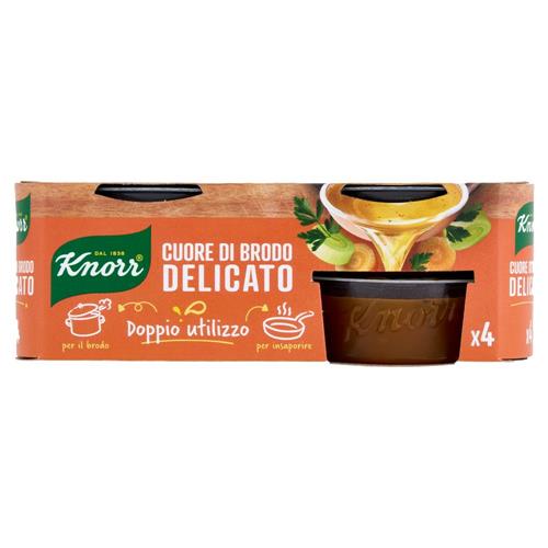 Knorr Cuore di Brodo Delicato 4 x 28 g