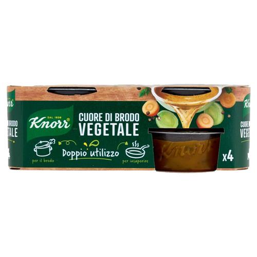 Knorr Cuore di Brodo Vegetale 4 x 28 g