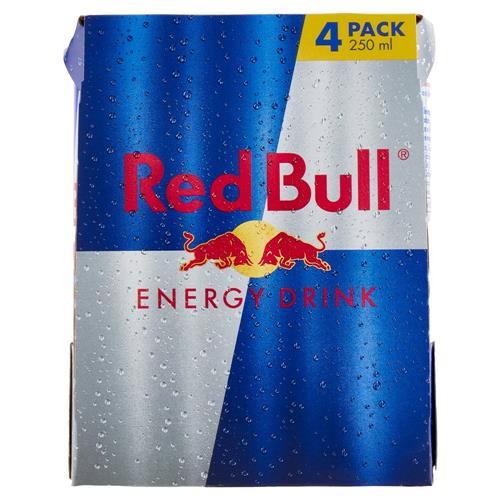 Red Bull Energy Drink, 4x250 ml