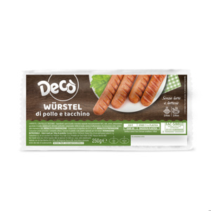 DECO WURSTEL POLLO 250GR