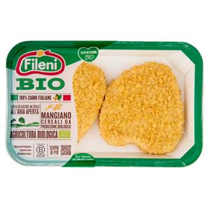 Fileni Bio Cotolette di Petto di Pollo Bio 0,220 kg