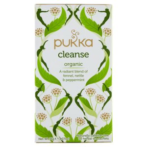 pukka cleanse organic 20 herbal tea sachets 36 g