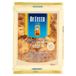 DE CECCO LASAGNETTE UOVO 500GR