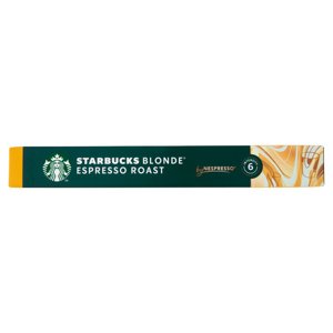 STARBUCKS Blonde Espresso Roast by Nespresso Caffè espresso 10 capsule 53 g