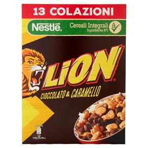 LION Cereali Integrali con Cioccolato e Caramello 400g