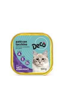 DECO GATTO UM STERIL.TACCH.100