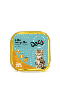 DECO GATTO UM JUNIOR POLLO 100