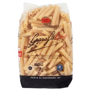 Garofalo Sigarette Ziti 57 Pasta di Gragnano IGP 500 g