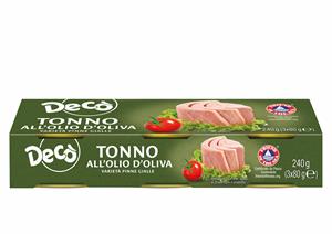 DECO TONNO OLIO OLIVA GR.80X3