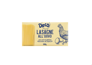 DECO LASAGNE ALL UOVO 500GR