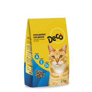 DECO GATTO CROCCANTI.PESCE 2KG