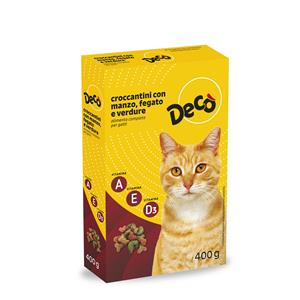 DECO GATTO CR.MAN/FEG/VER 400G