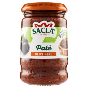 SACLA PATE DI OLIVE NERE 190GR