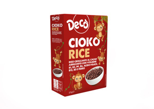 DECO CIOKO RICE CACAO 375GR