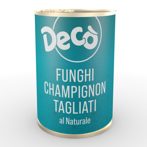 DECO FUNGHI TAGL.NAT.380GR LAT